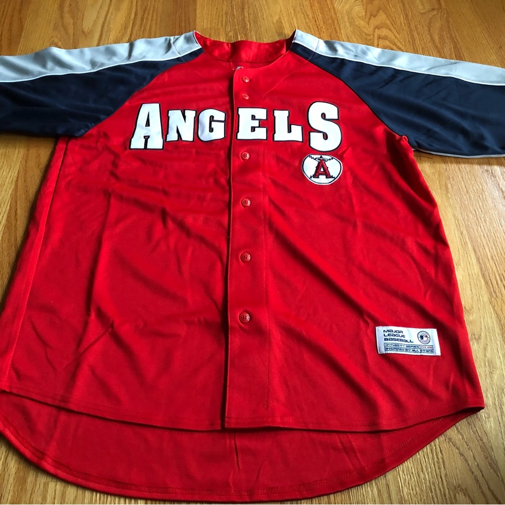 New MLB Angels Jersey Baseball Dynasty series size XL